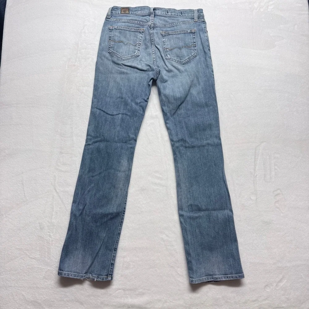 Red Engine Womens Jeans Size 30 Bootcut Blue Denim Made in America - Picture 8 of 10